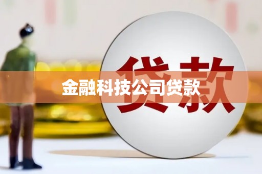 金乡金融科技公司贷款