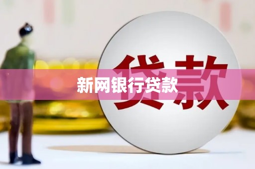 金乡新网银行贷款