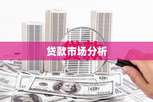 金乡贷款市场分析