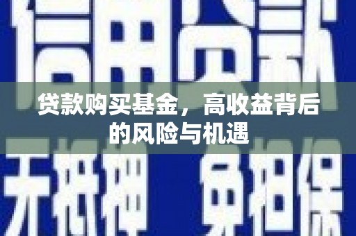 金乡贷款购买基金，高收益背后的风险与机遇