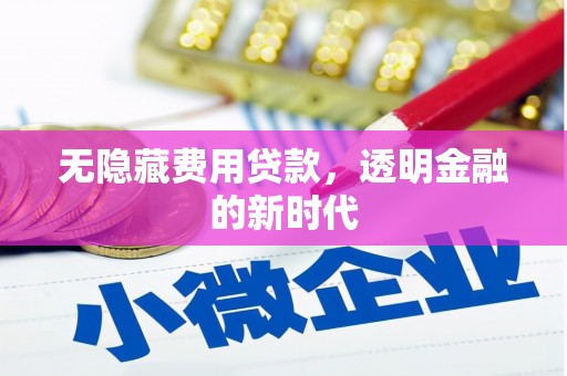金乡无隐藏费用贷款，透明金融的新时代