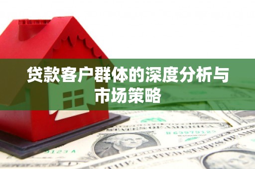 金乡贷款客户群体的深度分析与市场策略