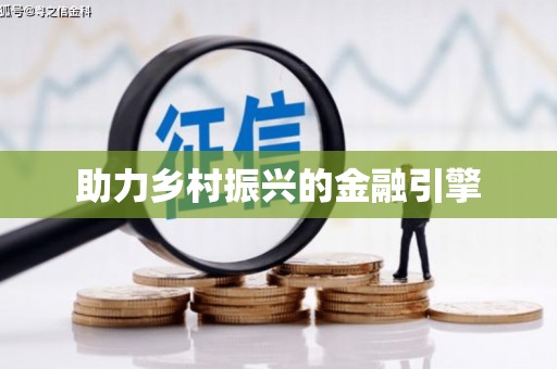 金乡助力乡村振兴的金融引擎