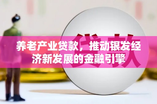 金乡养老产业贷款，推动银发经济新发展的金融引擎