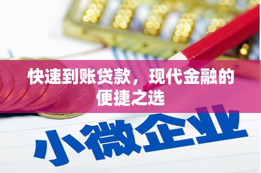 金乡快速到账贷款，现代金融的便捷之选