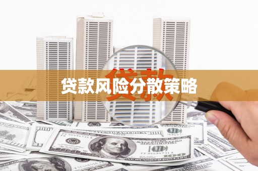 金乡贷款风险分散策略
