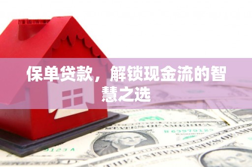 金乡保单贷款，解锁现金流的智慧之选