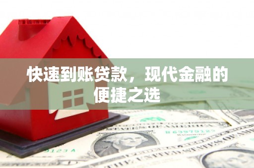 金乡快速到账贷款，现代金融的便捷之选