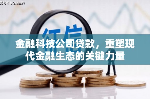 金乡金融科技公司贷款，重塑现代金融生态的关键力量