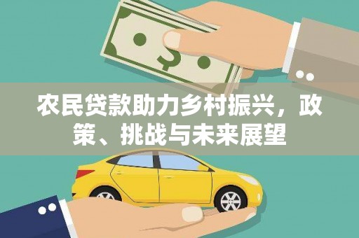 金乡农民贷款助力乡村振兴，政策、挑战与未来展望