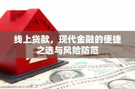 金乡线上贷款，现代金融的便捷之选与风险防范