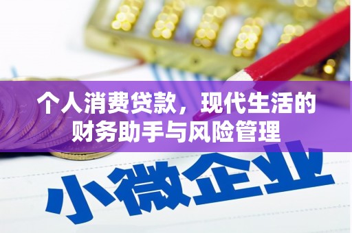 金乡个人消费贷款，现代生活的财务助手与风险管理