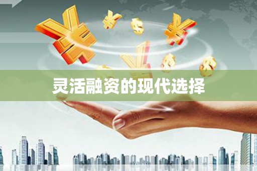 金乡灵活融资的现代选择