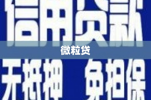 金乡微粒贷