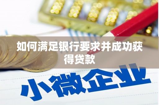 金乡如何满足银行要求并成功获得贷款